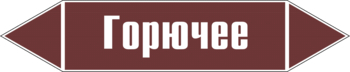 Маркировка трубопровода "горючее" (пленка, 716х148 мм) - Маркировка трубопроводов - Маркировки трубопроводов "ЖИДКОСТЬ" - Магазин охраны труда и техники безопасности stroiplakat.ru